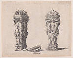 Two Containers (Deux nécessaires), René Boyvin  French, Engraving