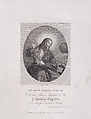 Christ displaying his wounds, Massimiliano Capezzuoli  Italian, Engraving