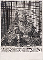 Christ with symbols of the Eucharist, Anonymous, Engraving