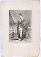 The Cook, from "Divers Portraits", Giovanni David Italian, Etching and aquatint; second state of two