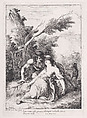 The Death of Procris, Giovanni David Italian, Etching