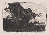 La Caravelle (The Caravel), Rodolphe Bresdin  French, Etching