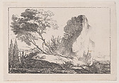 Landscape, Louis Philippe Joseph, duc de Chartres  French, Etching