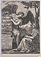 Frontispiece to La Muse Historique, François Chauveau  French, Etching and engraving