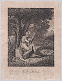 The Troubadour, Noël Frères French, Stipple engraving