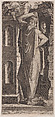 St. Philip (?), from "Christ, the Twelve Apostles and St. Paul", Lambert Suavius  Netherlandish, Engraving