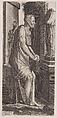 St. Peter, from "Christ, the Twelve Apostles and St. Paul", Lambert Suavius  Netherlandish, Engraving; second state of two