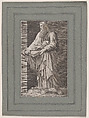 St. Paul (after Lombard), Lambert Suavius  Netherlandish, Engraving