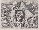 Parable of the Good Shepherd, Philips Galle Netherlandish, Engraving