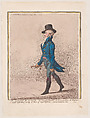 "The Inexpressible Air of Dignity,–the Incomprehensible je-ne-sais Quoi of Elegance, which Appertains Solely to Men of High Fashion."–Vide, Lord Chesterfield's Letters, James Gillray  British, Hand-colored etching