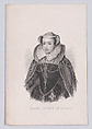 Mary, Queen of Scots, George Vertue  British, Engraving