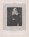 Mary, Queen of Scots, William Thomas Fry British, Stipple engraving