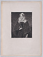 Mary, Queen of Scots, Charles Picart  British, Stipple engraving; artist's proof