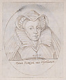 Mary, Queen of Scots, Mary, Queen of Scots Scottish, Graphite and wash