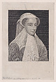 Mary, Queen of Scots, Thomas Trotter British, Engraving; proof