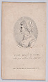 Mary, Queen of Scots, John Keyse Sherwin  British, Stipple engraving and etching