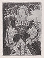 Unknown Woman, previously thought to be Mary, Queen of Scots, Henry Shaw British, Photomechanical reproduction