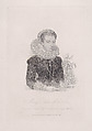 Mary, Queen of Scots, Thomas Woolnoth British, Stipple engraving