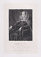 Marie Stuarte, agée de 38 ans, Jacques Etienne Pannier  French, Etching and engraving on chine collé
