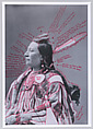 Alaxchiiaahush/Many War Achievements/Plenty Coups from 1880 Crow Peace Delegation, Wendy Red Star  American, Inkjet print of artist-manipulated digitally reproduced photograph