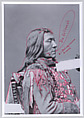 Bia Eélisaash/Large Stomach Woman (Pregnant Woman)/Two Belly from 1880 Crow Peace Delegation, Wendy Red Star  American, Inkjet print of artist-manipulated digitally reproduced photograph