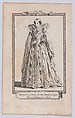 Mary, Queen of Scots in the Dress of 1570, Joseph Collyer British, Engraving
