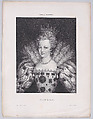 Mary, Queen of Scots (from "Galerie du Palais Royal," plate 25), Henri Grevedon  French, Lithograph