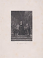 Mary, Queen of Scots on the scaffold, Narcisse-Edmond-Joseph Desmadryl  French, Etching and mezzotint