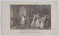 The Death of Mary Queen of Scots (from "European Magazine and London Review," volume I), William Walker British, Etching