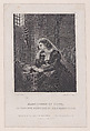 Mary, Queen of Scots, on the eve previous to her execution (from "The History of England," volume III, chapter XLII), James Barton Longacre  American, Etching and engraving