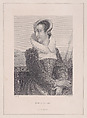 Mary, Queen of Scots returning to Scotland from Calais, Ferdinand Delannoy French, Etching and engraving
