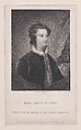Mary, Queen of Scots, Andrew Wilson  British, Stipple engraving