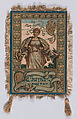 Christmas Card (First Prize Winner of Louis Prang's Christmas Card Competition, 1881), Elihu Vedder  American, Color lithograph with silk fringe and tassels
