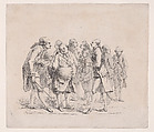 The Diplomatic Body of Naples, Baron Dominique Vivant Denon  French, Etching