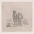 Copy of Two Beggars, Baron Dominique Vivant Denon French, Etching