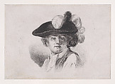 Bust Portrait of Man in a Plumed Hat, Baron Dominique Vivant Denon  French, Etching