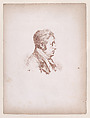 Bust of a man in profile, facing right, Baron Dominique Vivant Denon  French, Lithograph