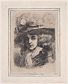 Bust of Mme Mosion, Baron Dominique Vivant Denon  French, Etching