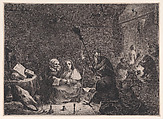 Departure for the Sabbath, Baron Dominique Vivant Denon  French, Etching