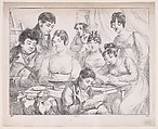La Famille Denon, Baron Dominique Vivant Denon  French, Lithograph