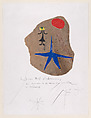 Untitled, Joan Miró  Spanish, Collage with woodcut and collagraph from the illustrated book À Toute épreuve (1947-1958)