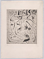 The Awakening of the Giant (L'Éveil du Géant), Joan Miró  Spanish, Drypoint
