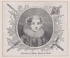 Mary, Queen of Scots, Anonymous, British, 19th century  British, Wood engraving