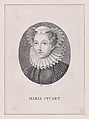 Mary, Queen of Scots, Mary, Queen of Scots Scottish, Stipple engraving