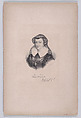Mary, Queen of Scots, Delpech French, Lithograph