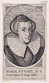Mary, Queen of Scots (from "Famiani Stradae Romani E Societate Jesu De Bello Belgico Decas Secunda," folio 466), Famiano Strada Italian, Engraving