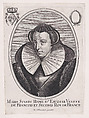 Mary, Queen of Scots, Balthazar Moncornet  French, Engraving