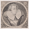 Mary, Queen of Scots (from "Historia Belgica nostri potissimum temporis, Belgii sub quatuor Burgundis et totidem Austriacis Principibus conjunctionem et gubernationem breviter," page 410), Emanuel van Meteren Netherlandish, Etching
