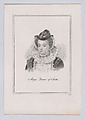 Mary, Queen of Scots, Isaac Oliver British, Stipple engraving