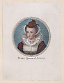 Mary, Queen of Scots, Robert Strange  British, Scottish, Hand-colored etching and engraving